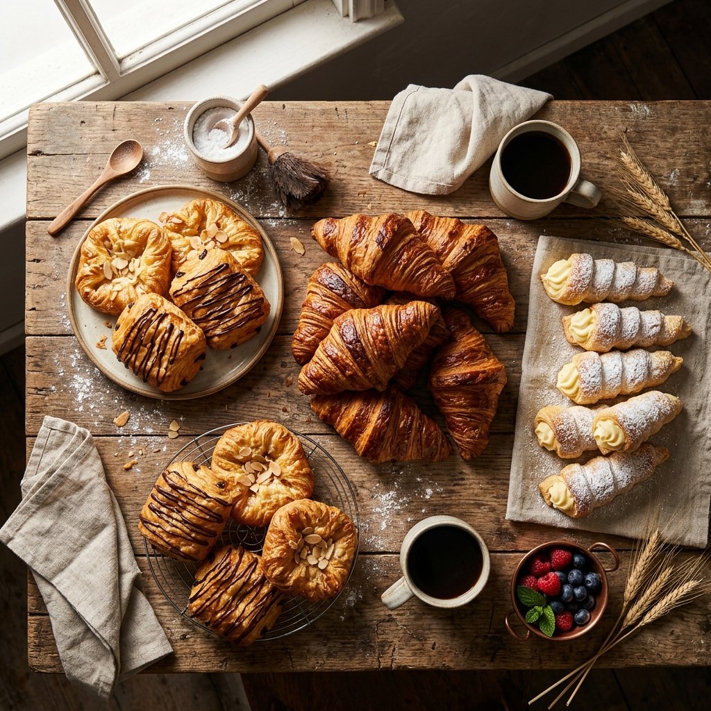 Puff Pastries & Cream Horn Masterclass