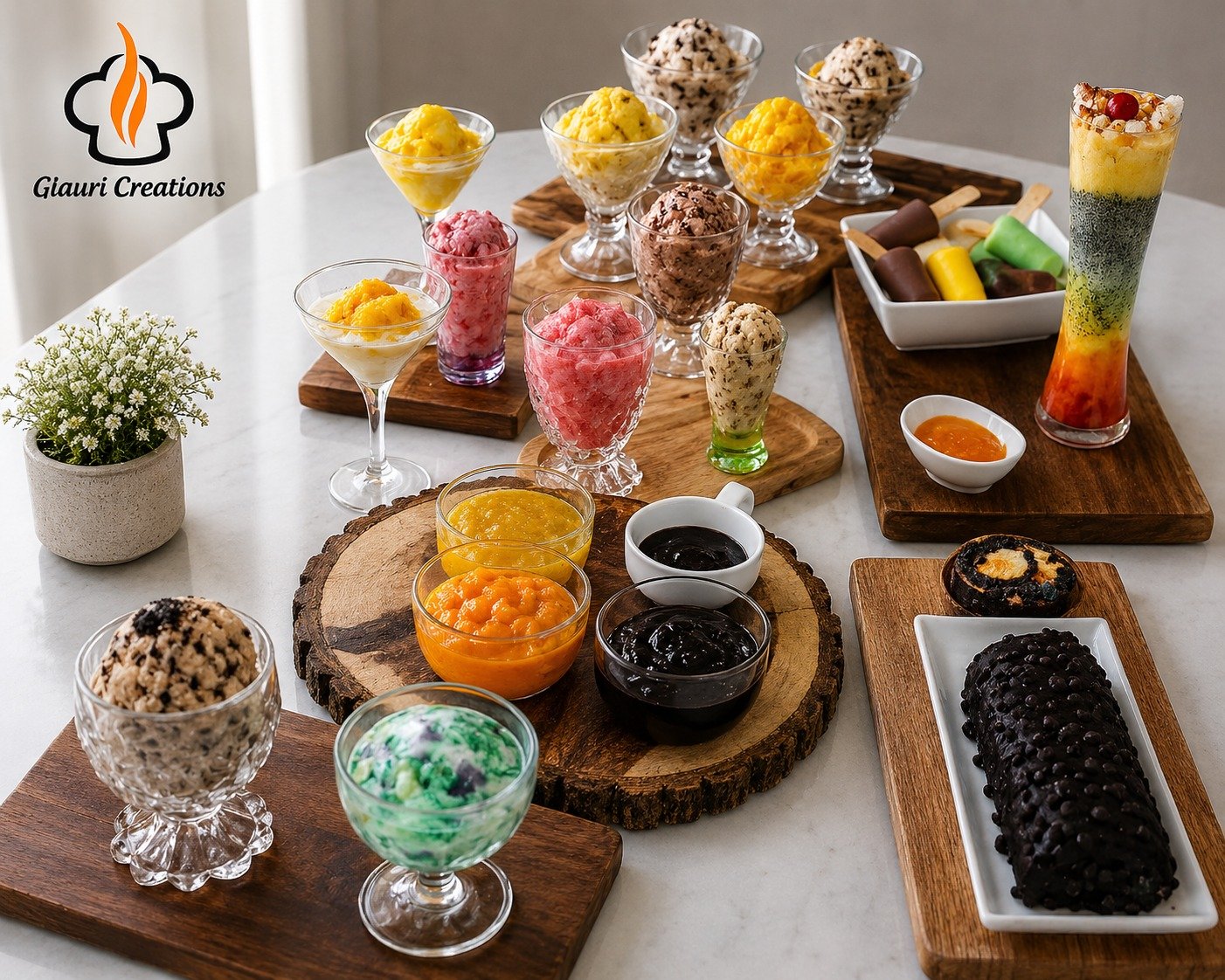 EXOTIC NATURAL ICE CREAM AND SORBET MASTERCLASS